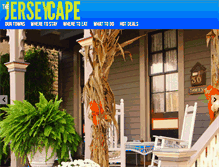 Tablet Screenshot of jerseycapevacationguide.com